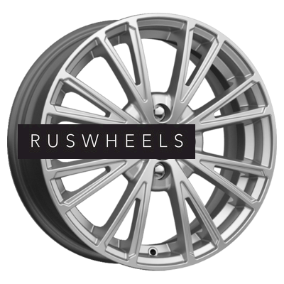 Диски КИК 6x15/4x100 ET46 D54,1 Меандр-оригинал (КС888) Сильвер SK