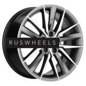 Диски Khomen Wheels 8x18/5x114,3 ET45 D60,1 KHW1807 (Geely Atlas/Atlas Pro/Lifan Myway) Gray-FP Диски Khomen Wheels 8x18/5x114,3 ET45 D60,1 KHW1807 (Geely Atlas/Atlas Pro/Lifan Myway) Gray-FP