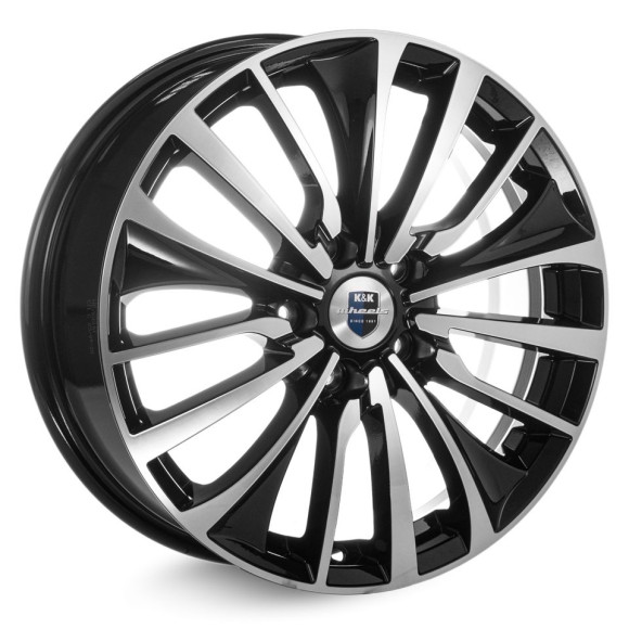 Диски КиК  Flanker (КС751)  6,5\R17 5*108 ET45  d67,1  Алмаз черный  [71040]