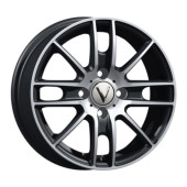 Диски Вектор 5.5\R14 4*98 ET35 d58.5 Алмаз черный Диски Вектор 5.5\R14 4*98 ET35 d58.5 Алмаз черный