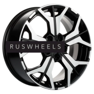 Диски Khomen Wheels 7x17/5x114,3 ET53 D67,1 KHW1715 (Ceed) Black-FP