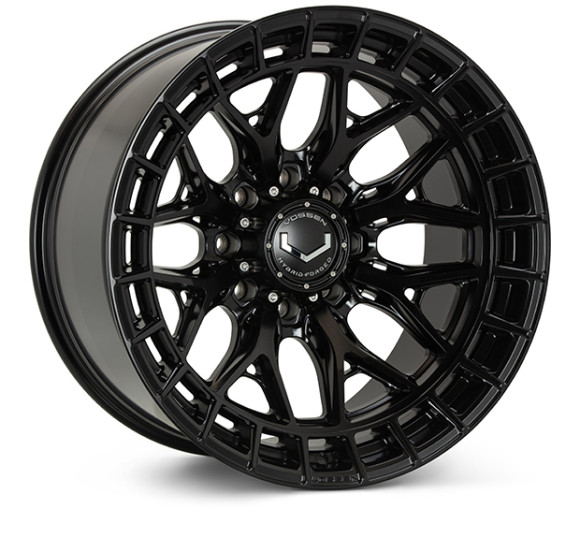 Диски Vossen HFX-1 22x12, Цвет: Satin Black (8 болтов)