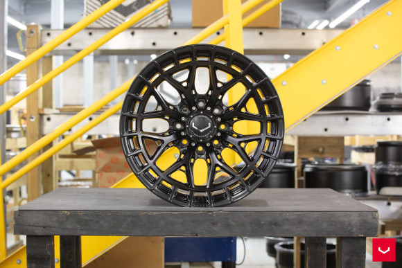 Диски Vossen HFX-1 22x12, Цвет: Satin Black (8 болтов)