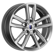 Диски КиК 6.5\R17 5*114.3 ET45 d67.1 Дарк платинум