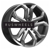 Диски КИК 8,5x19/5x120 ET42 D67,1 Пандора (КС466) Дарк платинум Диски КИК 8,5x19/5x120 ET42 D67,1 Пандора (КС466) Дарк платинум