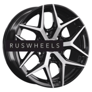 Диски LS 8x18/6x139,7 ET36 D100,1 1303 BK (конус, Колпак+лого)