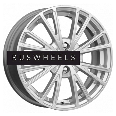 Диски КИК 6x15/4x100 ET45 D67,1 Меандр (КС888) Сильвер SK