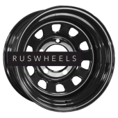 Диски ZEPP 4х4 8x17/5x127 ET30 D71,6 Jeep Semicircle Gloss Black (LTM)