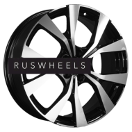 Диски Khomen Wheels 7x19/5x114,3 ET45 D60,1 KHW1906 (Changan CS85 Coupe) Black-FP