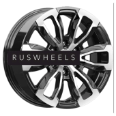 Диски КИК 7,5x18/6x139,7 ET36 D100,1 Меконг (КС959) Алмаз черный Диски КИК 7,5x18/6x139,7 ET36 D100,1 Меконг (КС959) Алмаз черный