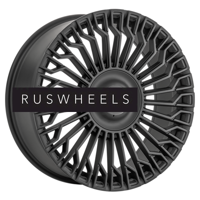 Диски LS FlowForming 9x22/5x120 ET42 D72,6 RC99 MB (конус, Колпак+лого)