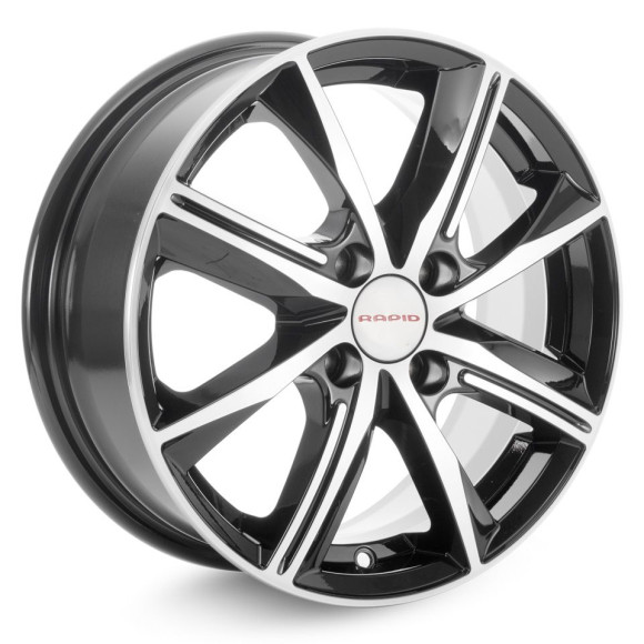 Диски КиК  Арнар-оригинал (КС890)  6,0\R15 4*100 ET40  d60,1  Алмаз черный SK  [r75143SK]