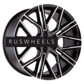Диски Khomen Wheels 9,5x21/5x112 ET37 D66,6 KHW2101 (Front) Black-FP