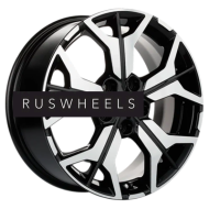 Диски Khomen Wheels 7x17/5x110 ET40 D67,1 KHW1715 (Evolute i-Joy) Black-FP