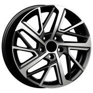 Диски Вектор 6.5\R17 5*114.3 ET45 d54.1 Алмаз черный Диски Вектор 6.5\R17 5*114.3 ET45 d54.1 Алмаз черный