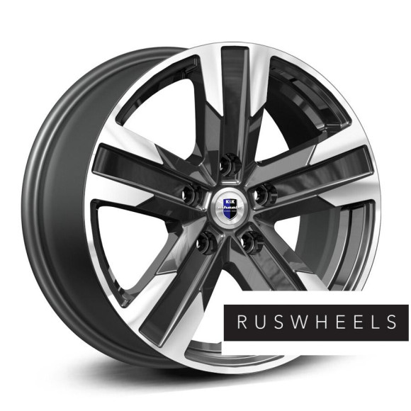 Диски КиК R16 / 7J PCD 5x114.3 ЕТ 35 ЦО 67.1 Висмут Диски КиК R16 / 7J PCD 5x114.3 ЕТ 35 ЦО 67.1 Висмут