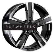 Диски Replay 7,5x19/5x108 ET36 D65,1 CHR106 BKF (конус, C570)