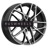 Диски КИК 7x18/5x114,3 ET53 D54,1 Вудроф (КС1044) Алмаз черный