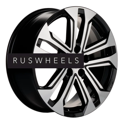 Диски Khomen Wheels 7x18/5x114,3 ET40 D66,5 KHW1803 (Haval Dargo) Black-FP