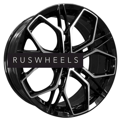 Диски INCH 8x18/5x108 ET45 D63,4 FA8534 Gloss Black Machined Face (ZJH)