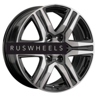 Диски Replay 7,5x18/6x139,7 ET25 D106,1 TY417 BKF (пш)