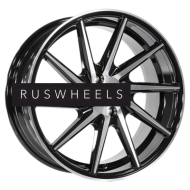 Диски X-Race 7x15/4x100 ET30 D54,1 H-03(R) BKF