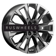 Диски Replay 8x21/6x139,7 ET55 D95,1 TY442 BKF (пш, C570)