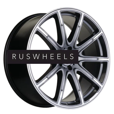 Диски Khomen Wheels 9,5x21/5x112 ET30 D66,6 KHW2102 (GLS class) Gray-FP