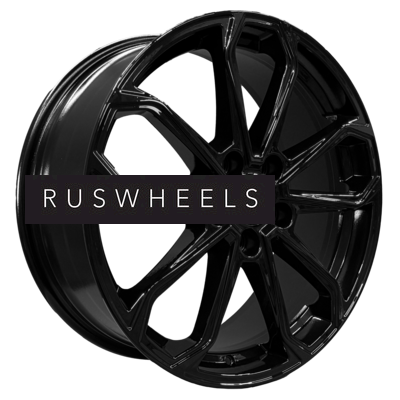 Диски Khomen Wheels 7x18/5x114,3 ET53 D54,1 KHW1816 (Geely Coolray) Black