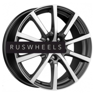 Диски iFree 7x17/5x114,3 ET45 D60,1 Big Byz (КС680) Блэк Джек