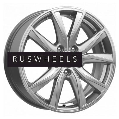 Диски КИК 7x17/5x114,3 ET45 D66,1 КС867 Дарк платинум