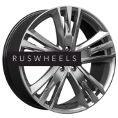 Диски КИК 8,5x20/5x127 ET56,4 D71,6 Атлас (КС661M) Дарк платинум Диски КИК 8,5x20/5x127 ET56,4 D71,6 Атлас (КС661M) Дарк платинум