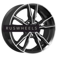 Диски iFree 6,5x16/5x114,3 ET45 D67,1 Икигай (КС865) Блэк Джек