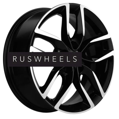 Диски Khomen Wheels 6,5x17/5x114,3 ET45 D54,1 KHW1708 (Geely Coolray) Black-FP Диски Khomen Wheels 6,5x17/5x114,3 ET45 D54,1 KHW1708 (Geely Coolray) Black-FP