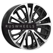 Диски K&K 7,5x17/5x114,3 ET46 D67,1 КС873 Алмаз черный Диски K&K 7,5x17/5x114,3 ET46 D67,1 КС873 Алмаз черный