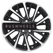 Диски Khomen Wheels 7,5x18/5x108 ET52,5 D63,3 KHW1804 (Kuga) Black-FP