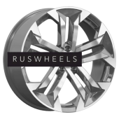 Диски Premium Series 7,5x19/5x108 ET50 D63,35 КР015 (Volvo XC60) Diamond Gloss Graphite