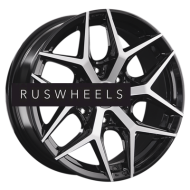 Диски LS 8x18/6x139,7 ET36 D100,1 1303 BKF (конус, Колпак+лого)